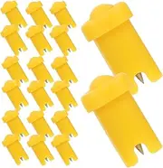 FOYTOKI Eyelash Bottle Blocking Needle Set 100pcs Replacement Nozzles for Diy Lash Extension Kit
