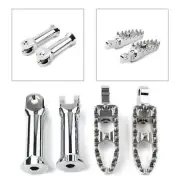 Chrome Foot rest Footpegs Fit Harley Softail Slim Fat Bob Low Rider 2018-2020 19