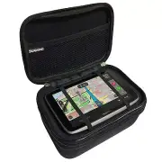 6" Multi-Compartment Heavy Duty Carry All Case For TomTom GO 6200 620 5200 520