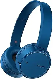 [Sony] WH-CH500 Wireless Bluetooth NFC On-Ear Headphones with 20 Hours Battery Life - Blue