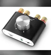 Mini Bluetooth 5.0 Power Amplifier, Stereo Hi-Fi Digital Amp 2.0 Channel 50W×2 w