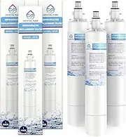 [Crystal Pure] 847200 Fridge Water Filter for Fisher Paykel 847200 External Premium FWC3 RF605QDUVX1, RF522ADUX5,RF522WDRUX5,RF605QDUVX1,RS9120WRJ1 RS9120WLJ1,RS9120WRU1,3-Pack