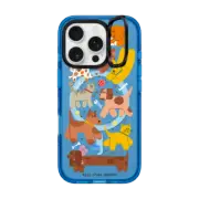 iPhone 16 Pro Impact Ring Stand Case MagSafe Compatible Cats and Dogs