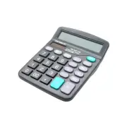 12-Digit Solar Battery Office Calculator with Large LCD Display 5-Pack