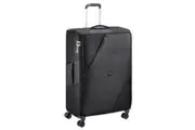 Delsey Maringa 78cm Expandable 4-Wheel Soft Suitcase Black - [New - Box Damaged]