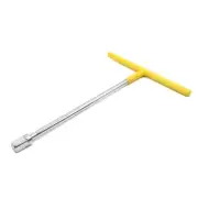 Yellow Square Socket T Handle Wrench Spanner Repair Remover Tool for Auto Car