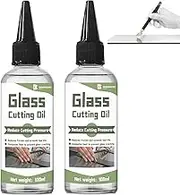 WAN2TLK Glass Cutting Oil 200ml, Suitable for All Glass Cutting Tools, Glass Cutter Oil is Used for Cutting Glass, Glass Bottles, Stained Glass, Tiles and Mirrors