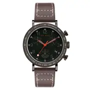 Ted Baker Marteni Brown Leather Strap Watch (BKPMRF902)