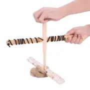 Wood Drilling Fire Making Tool Survival Emergency Ignitor Kit For Outdoor CHU