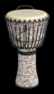 Mano 12" Rope Tunable Djembe - Natural Tone