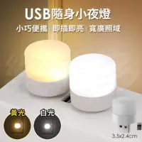 在飛比找momo購物網優惠-【樂適多】迷你USB LED小夜燈 MO3027(USB燈 