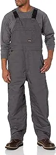 ARIAT mens Rebar Duracanvas Stretch Insulated Bib, Rebar Gray, XX-Large Tall