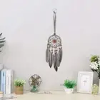 Feather Home Decoration Dream Catcher Grey Feather Wind Chime Pendant Room