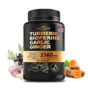 Tumeric and Ginger with Black Pepper-Turmeric Curcumin Joint Support Supplement
