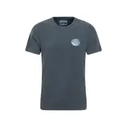 Mountain Warehouse Mens Edinburgh Tree Ring Organic T-Shirt