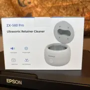 Ultrasonic Retainer Cleaner, 30W/42Khz Professional Retainer CLEANER