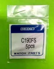 Seiko C190FS 19mm Fat Spring Bars for Diver Watch Heavy Duty 5PCS Genuine