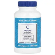 The Vitamin Shoppe, Vitamin C, 1,000 mg, 100 Softgels (500 mg per Softgel)