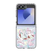 Galaxy Z Flip6 Clear Case chocomint
