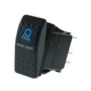 Work Light Rocker Switch Carling Style Dual Illumination Fully Sealed 4x4 4WD
