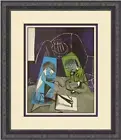 Pablo Picasso Claude Drawing Francoise and Paloma Custom Framed Print