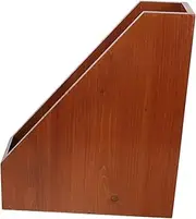 HAPINARY Box Rustic Wooden Storage Box Elegant Desk Organizer for Office and Home and Reliable Desktop Storage for Efficient Organization and Clutter Management