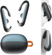 Open Ear Headphones Heavy Bass,Sports Ear Hooks Ultra-Comfort Bluetooth 5.4 Open Earphones,Deep Bass Chip Powerful Sound,Open Wireless Earbuds with Mic Clear Calls,Stable Fitness earbud,36H Playtime