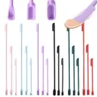 Tools Deep Bottle Scraper Cosmetics Spoon Silicone Spatula Makeup Brushes