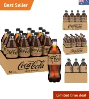 Zero Sugar Vanilla Soft Drink Multipack Bottles 12 x 1.25L