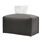Modern PU Leather Rectangular Tissue Box Dispenser Paper Storage Holder Napkin Box