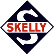 Skelly Oil & Gas Diamond Shaped Diecut New Sign 28" Diameter USA HVY STEEL 6 lbs