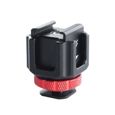5 for Head Cold Shoe Bracket Multifunction Camera Accessory for Microphone Monit