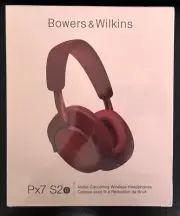 Bowers & Wilkins PX7 S2e Noise-Cancelling Headphones (Ruby Red) Only $450