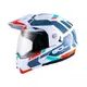 【SOL Helmets】SM-6P複合可掀式安全帽 (前衛者_白/藍橘) ｜ SOL安全帽官方商城