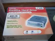 ACOM DATA EXTERNAL FireWire 40GB Hard Drive for Macintosh or PC