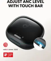 Anker Soundcore Liberty 4 Pro True Wireless Noise Cancelling Earbuds (Glossy Black)