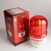 NSEE LTE1101 Rotatory Red Strobe Warning Light Security Outdoor IP54