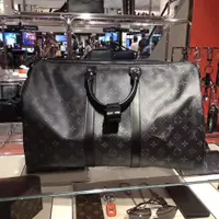 在飛比找蝦皮購物優惠-LV Keepall Bandoulière 黑M40569