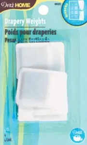 Dritz 8920 Drapery Weights 1" 4/Pkg-