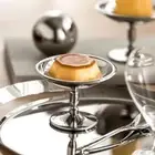 200ml Ice Cream Cup Silver Fruit Snack Goblet High Quality Candy Cup