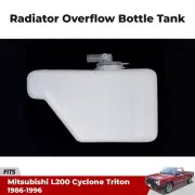 Clearance Radiator Bottle Overflow Coolant Tank Fit 1986-1996 Mitsubishi L200 (for: Mitsubishi)