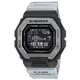 【CASIO】卡西歐 G-SHOCK 潮汐顯示 200米防水 藍芽連接 運動智能 電子錶 GBX-100TT-8 灰/黑