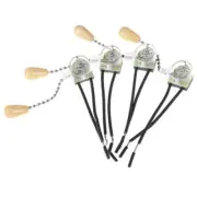 4pcs Wall Light Pull Switch Home Ceiling Fan Lamp Universal Pull Chain SwY-cx