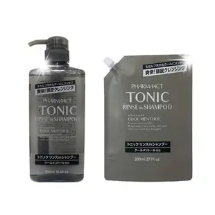 日本 熊野 Kumano pharmaact TONIC 雙效冰涼洗髮精 550ml 洗髮 清涼 頭皮清潔 阿志小舖