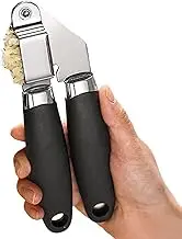 Garlic Press Mincer | Handheld Stainless Steel Garlic Presser | High Strength, Ergonomic Press Tool for Home Kitchen