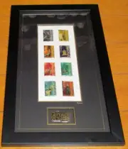 Star Wars Attack Of The Clones Framed Pin Set 2002 Limited Edition #99/2002