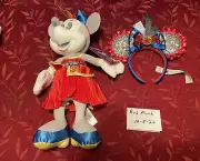 NWT Disney Minnie Mouse Main Attraction Dumbo Plush & Ears 8/12