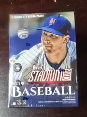 2019 Topps Stadium Club Baseball EXCLUSIVE Factory Sealed Blaster Box!