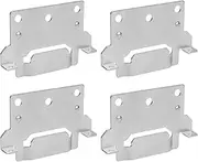 116791 Bed Frame Mounting Plate Replacement for IKEA,Fits Hemnes Malm Brimnes(4pack)