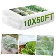 10 * 50FT Garden Mesh Netting Barrier, Ultra Fine Plant 10x50 FT Garden Netting